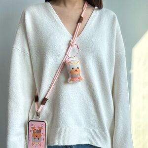 🎁 Thoughtful Handmade Gift Idea
💗3-in-1 Lanyard Crossbody | Wrist Phone Strap